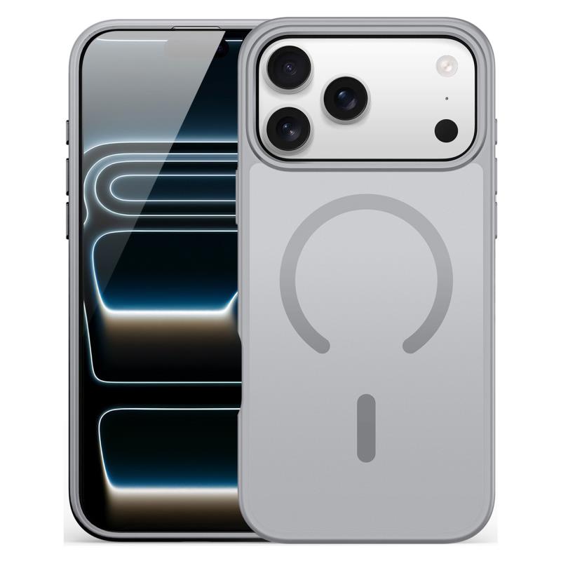 Θήκη TPU & PC Dux Ducis Yind Magnetic MagSafe Apple iPhone 17 Pro Max (Open Ring Version) Γκρι | Shopin.gr