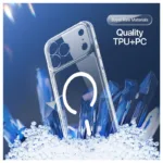 Θήκη TPU & PC Dux Ducis Clin Magnetic MagSafe Apple iPhone 17 Pro (Open Ring Version) Διάφανο | Shopin.gr