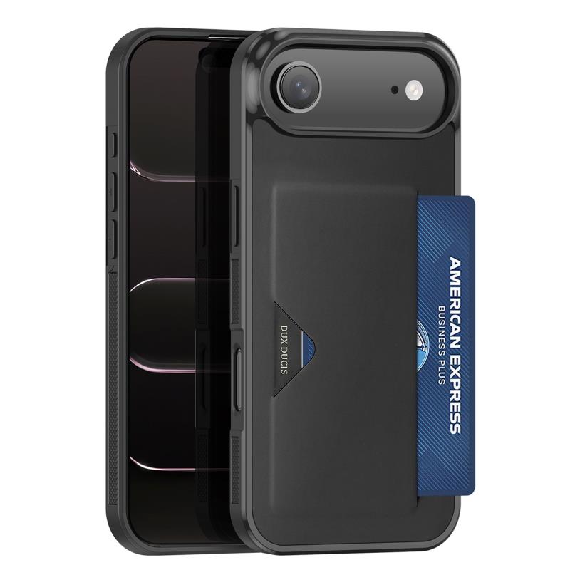 Θήκη TPU PU & PC Dux Ducis Pocard Apple iPhone Air Μαύρο | Shopin.gr