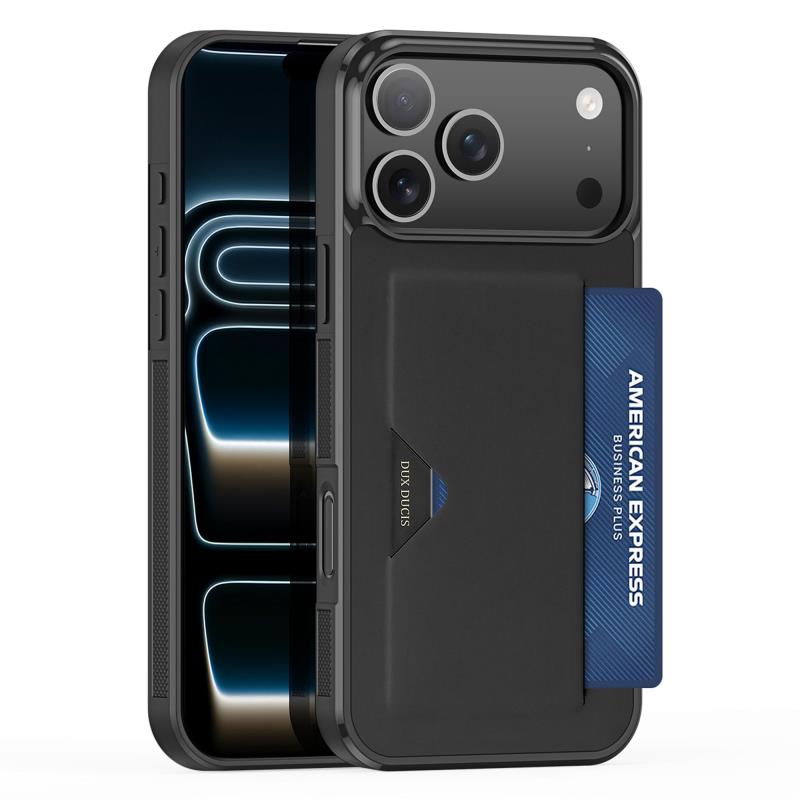 Θήκη TPU PU & PC Dux Ducis Pocard Apple iPhone 17 Pro Μαύρο | Shopin.gr