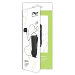 Στερεοφωνικό Ακουστικό Bluetooth iPro RH219s Retractable με Δόνηση Μαύρο-Γκρι | Shopin.gr