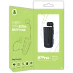 Στερεοφωνικό Ακουστικό Bluetooth iPro RH219s Retractable με Δόνηση Μαύρο-Μπλε | Shopin.gr