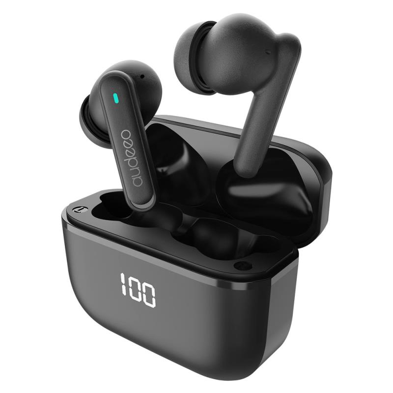 True Wireless Ακουστικά Bluetooth Audeeo AO-EANC2 Μαύρο | Shopin.gr