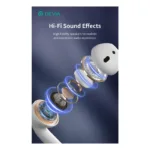 True Wireless Ακουστικά Bluetooth Devia EM053 Airbuds-TWS Λευκό | Shopin.gr