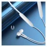 Στερεοφωνικό Ακουστικό Bluetooth Dudao U5B Magnetic Neckband Λευκό | Shopin.gr