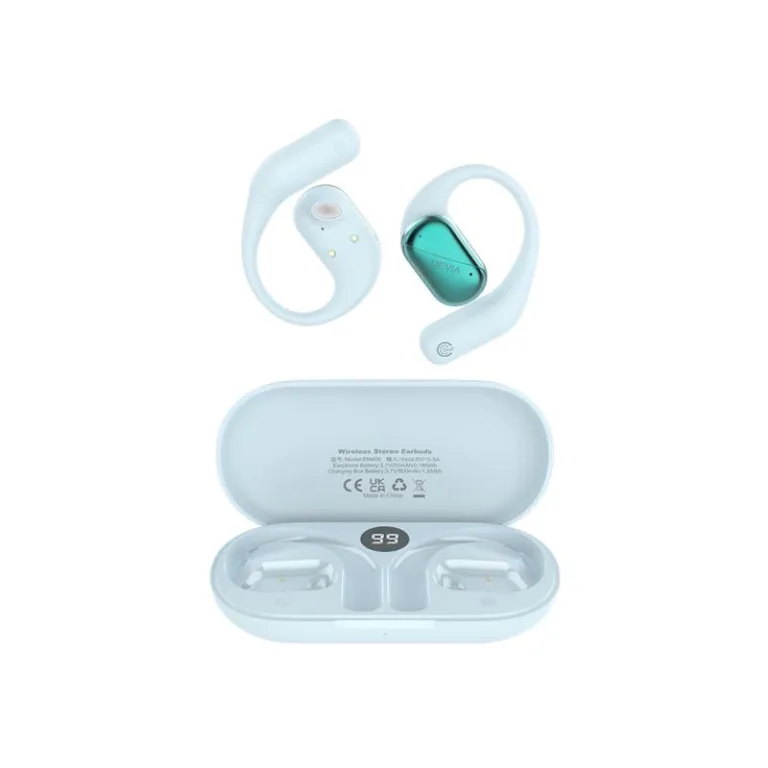 True Wireless Ακουστικά Bluetooth Devia EM406 OWS Lite1 Γαλάζιο | Shopin.gr