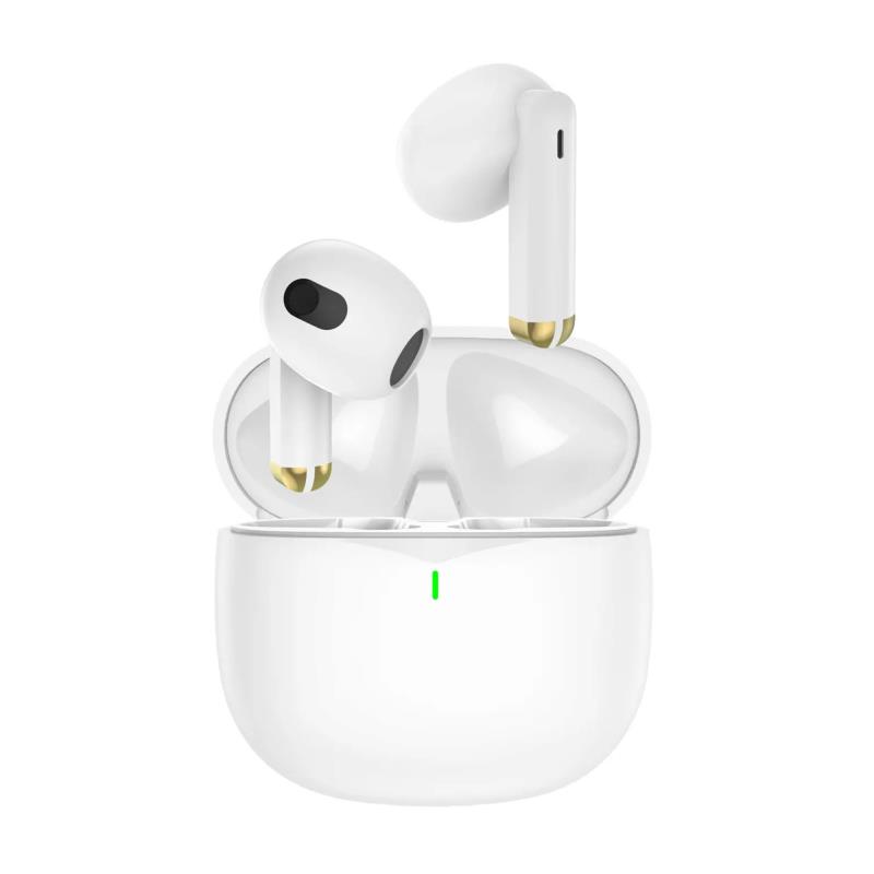 True Wireless Ακουστικά Bluetooth Foneng BL126 ENC Λευκό | Shopin.gr