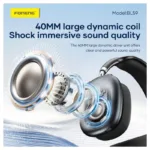 Ασύρματα Ακουστικά Κεφαλής Foneng BL59 ANC Noise Canceling Μαύρο | Shopin.gr