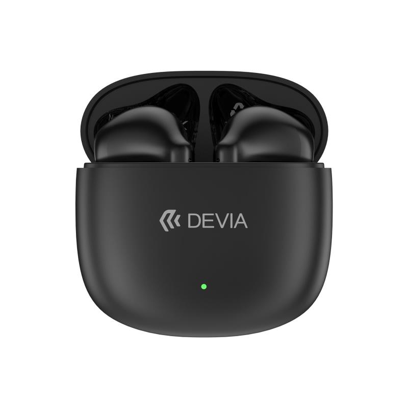 True Wireless Ακουστικά Bluetooth Devia EM404 Lite1 Μαύρο | Shopin.gr