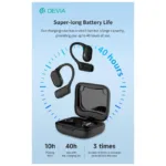 True Wireless Ακουστικά Bluetooth Devia EM401 OWS Pro1 Μπεζ | Shopin.gr