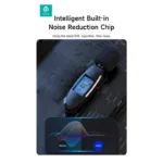 Ασύρματο Μικρόφωνο Devia AP004 με Δέκτη USB C & Κλιπ Kintone Μαύρο | Shopin.gr