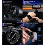 Smartwatch Choetech WT001 1.91" Μαύρο | Shopin.gr