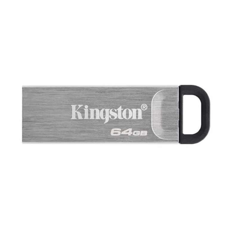 USB 3.2 Flash Disk Kingston Kyson DTKN USB A 64GB 200MB/s Ασημί | Shopin.gr
