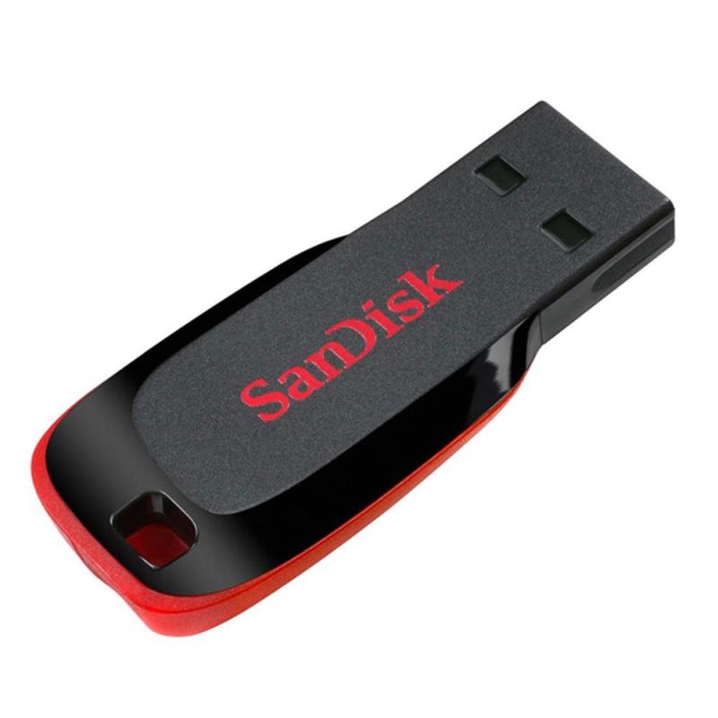 USB 2.0 Flash Disk SanDisk Cruzer Blade SDCZ50 USB A 128GB Μαύρο | Shopin.gr