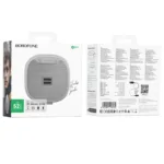 Φορητό Ηχείο Bluetooth Borofone BR47 Star TWS BT 5.4 Ραδιόφωνο FM USB AUX MicroSD 500mAh 5W Γκρι | Shopin.gr