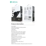 Φορητό Ηχείο Bluetooth Devia EM506 Sound Lite3 5W Μαύρο | Shopin.gr