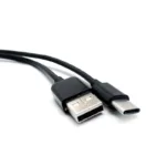 Καλώδιο Σύνδεσης USB 2.0 USB A σε USB C 15W 1m Μαύρο (Ασυσκεύαστο) | Shopin.gr