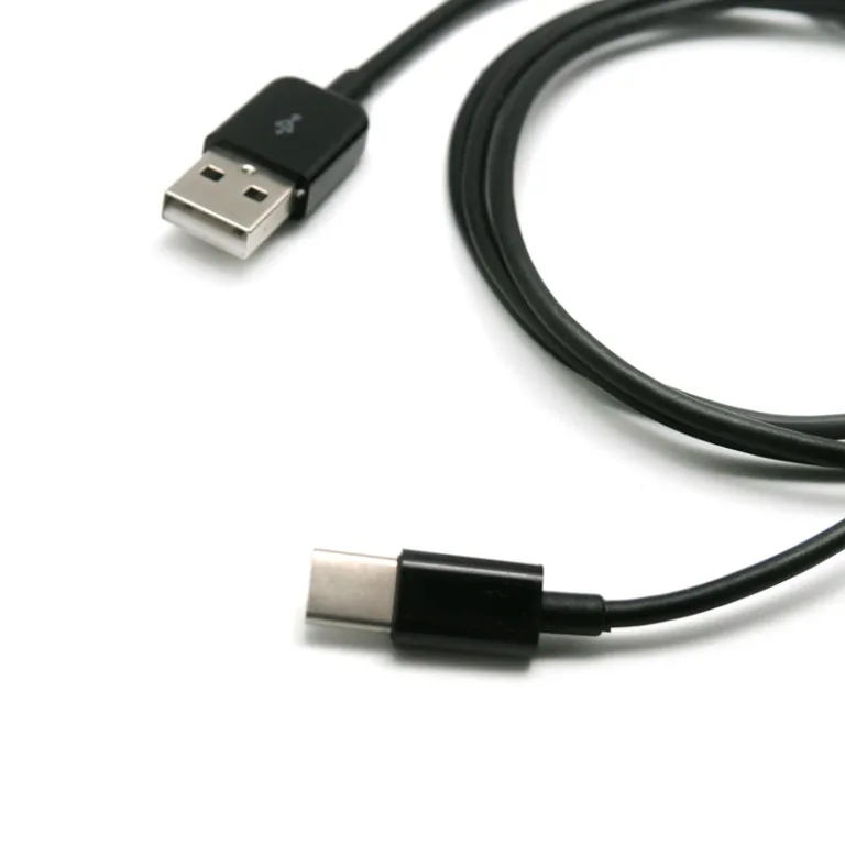 Καλώδιο Σύνδεσης USB 2.0 USB A σε USB C 15W 1m Μαύρο (Ασυσκεύαστο) | Shopin.gr
