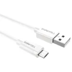 Καλώδιο Σύνδεσης USB 2.0 Duracell USB A σε Micro USB 10W 1m Λευκό | Shopin.gr
