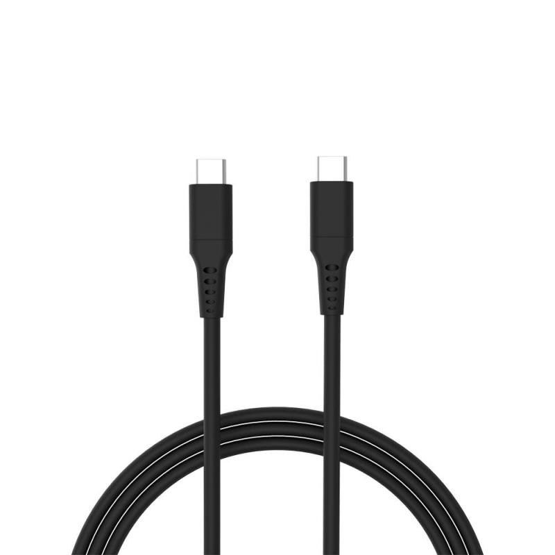 Καλώδιο Σύνδεσης USB 2.0 inos USB C σε USB C 60W 1m Μαύρο | Shopin.gr