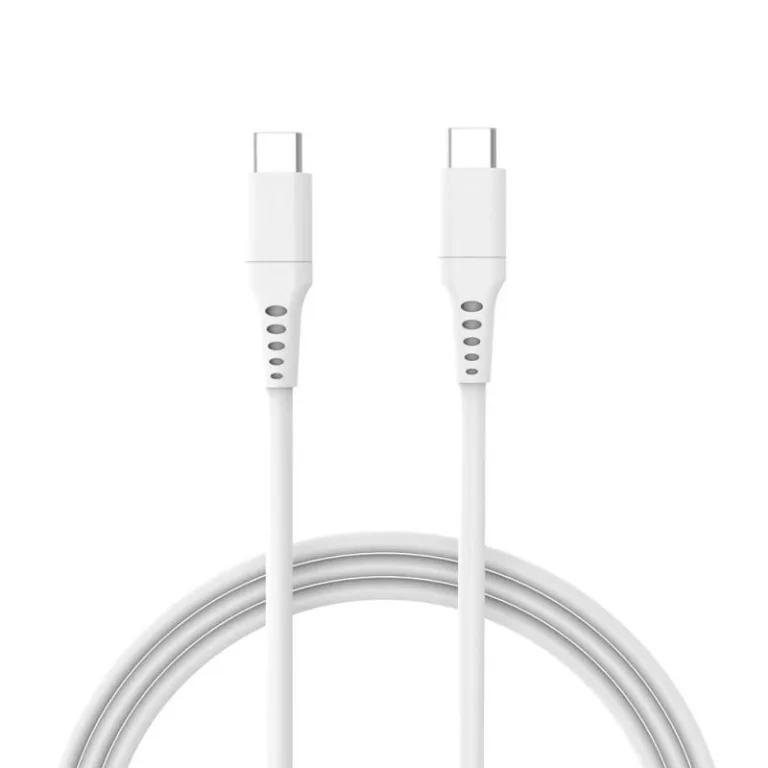 Καλώδιο Σύνδεσης USB 3.0 inos USB C σε USB C 60W 1m Λευκό | Shopin.gr