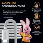 Καλώδιο Σύνδεσης USB 2.0 Duracell Braided Kevlar USB A σε MFI Lightning 12W 1m Λευκό | Shopin.gr