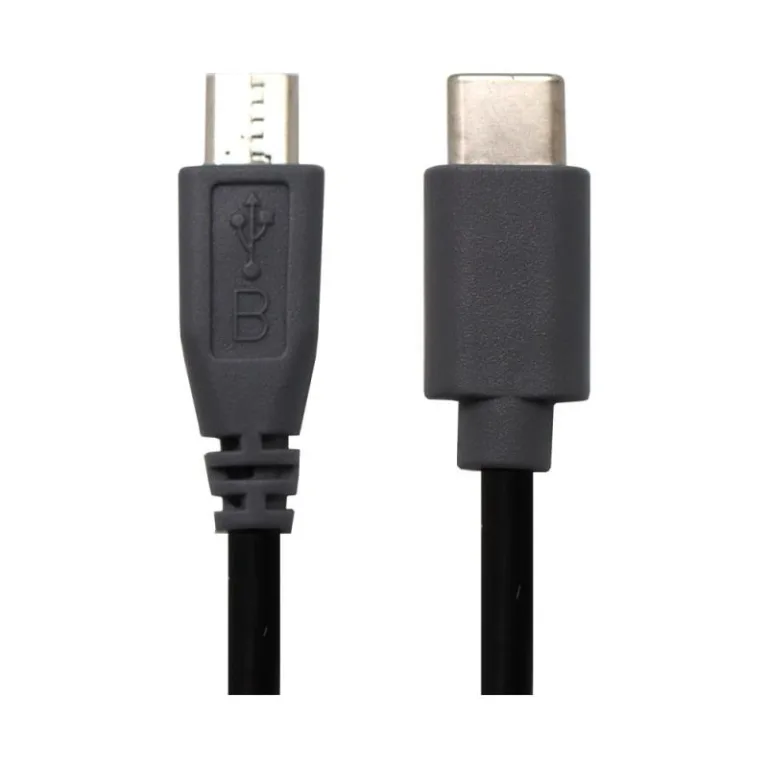 Καλώδιο Σύνδεσης USB 2.0 USB C σε micro USB 10W 1m Μαύρο (Ασυσκεύαστο) | Shopin.gr