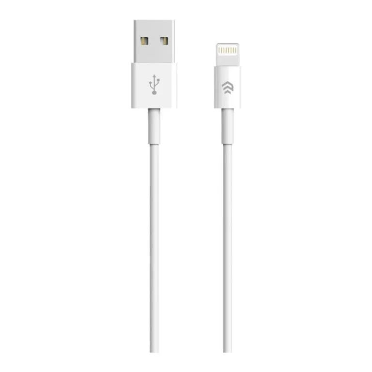 Καλώδιο Σύνδεσης USB 2.0 Devia EC080 USB A σε Lightning 10W 1m Smart Λευκό | Shopin.gr