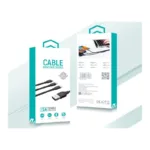 Καλώδιο Σύνδεσης USB 2.0 Devia EC048 Braided 3 σε 1 USB A σε Micro USB & USB C & Lightning 15W 1.2m Gracious Μαύρο | Shopin.gr