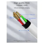 Καλώδιο Σύνδεσης USB 2.0 Devia EC306 Supercharge USB A σε USB C 25W 1.5m Shark Λευκό | Shopin.gr