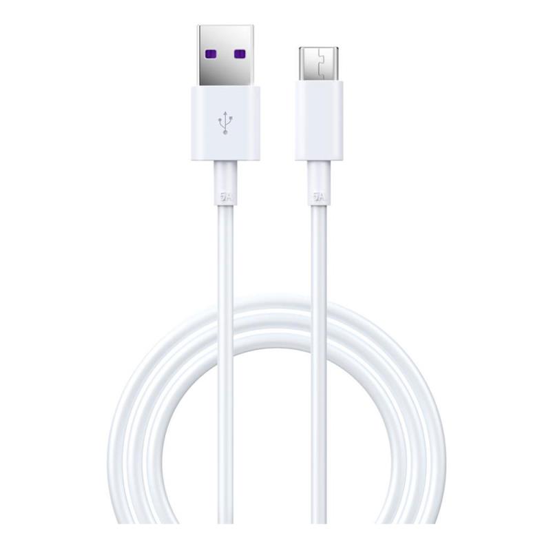 Καλώδιο Σύνδεσης USB 2.0 Devia EC306 Supercharge USB A σε USB C 25W 1.5m Shark Λευκό | Shopin.gr