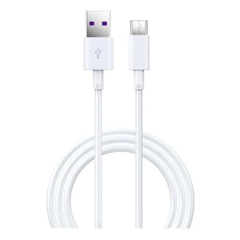 Καλώδιο Σύνδεσης USB 2.0 Devia EC306 Supercharge USB A σε USB C 25W 1.5m Shark Λευκό | Shopin.gr