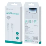 Καλώδιο Σύνδεσης USB 2.0 Devia EC151 USB C σε USB C 15W 1m Kintone Λευκό | Shopin.gr