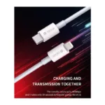 Καλώδιο Σύνδεσης USB 2.0 Devia EC146 USB C σε Lightning PD 27W 2m Smart Λευκό | Shopin.gr