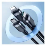 Καλώδιο Σύνδεσης USB 2.0 3 σε 1 Joyroom Braided S-1T3018A18 USB A σε micro USB & USB C & Lightning 10W 0.30m Μαύρο | Shopin.gr