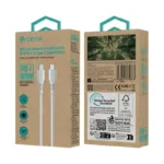 Καλώδιο Σύνδεσης USB 2.0 Devia EC636 USB C σε USB C PD 60W 1m GRS Λευκό | Shopin.gr