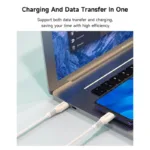 Καλώδιο Σύνδεσης USB 2.0 Devia EC636 USB C σε USB C PD 60W 1m GRS Λευκό | Shopin.gr