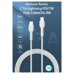 Καλώδιο Σύνδεσης USB 2.0 Devia EC150 USB C σε Lightning PD 27W 1m Kintone Λευκό | Shopin.gr