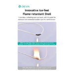 Καλώδιο Σύνδεσης USB 2.0 Devia EC688 Woven USB C σε USB C PD 60W 1.5m Extreme Λευκό | Shopin.gr