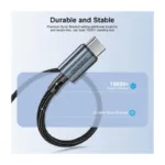 Καλώδιο Σύνδεσης USB 2.0 Choetech XCC-1014 USB C σε USB C PD 60W 1.2m Μαύρο | Shopin.gr