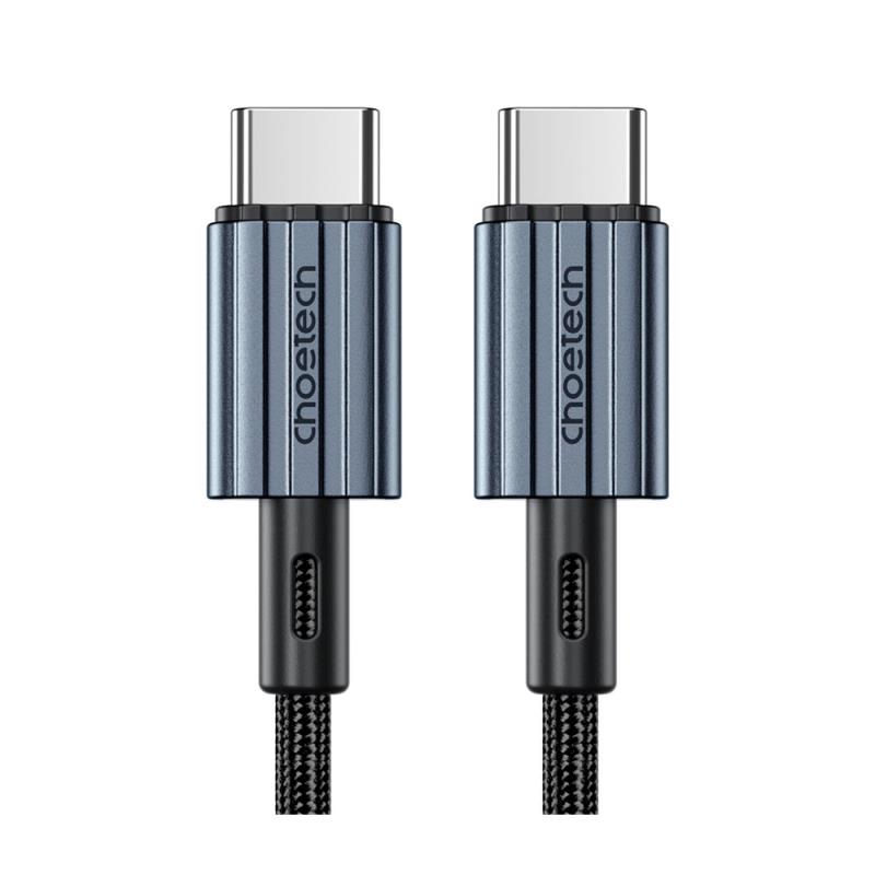 Καλώδιο Σύνδεσης USB 2.0 Choetech XCC-1014 USB C σε USB C PD 60W 1.2m Μαύρο | Shopin.gr
