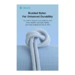 Καλώδιο Σύνδεσης USB 2.0 Devia EC325 Woven USB C σε USB C PD 60W 1m Smart Ροζ | Shopin.gr