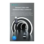 Καλώδιο Σύνδεσης USB 2.0 Devia EC645 USB C σε Lightning PD 27W 1m Gracious Μαύρο | Shopin.gr