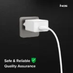 Καλώδιο Σύνδεσης USB 2.0 inos UltraCon USB A σε USB C 15W 1m Λευκό | Shopin.gr