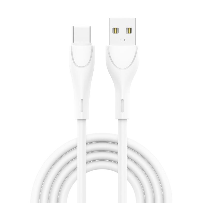 Καλώδιο Σύνδεσης USB 2.0 inos UltraCon USB A σε USB C 12W 2m Λευκό | Shopin.gr