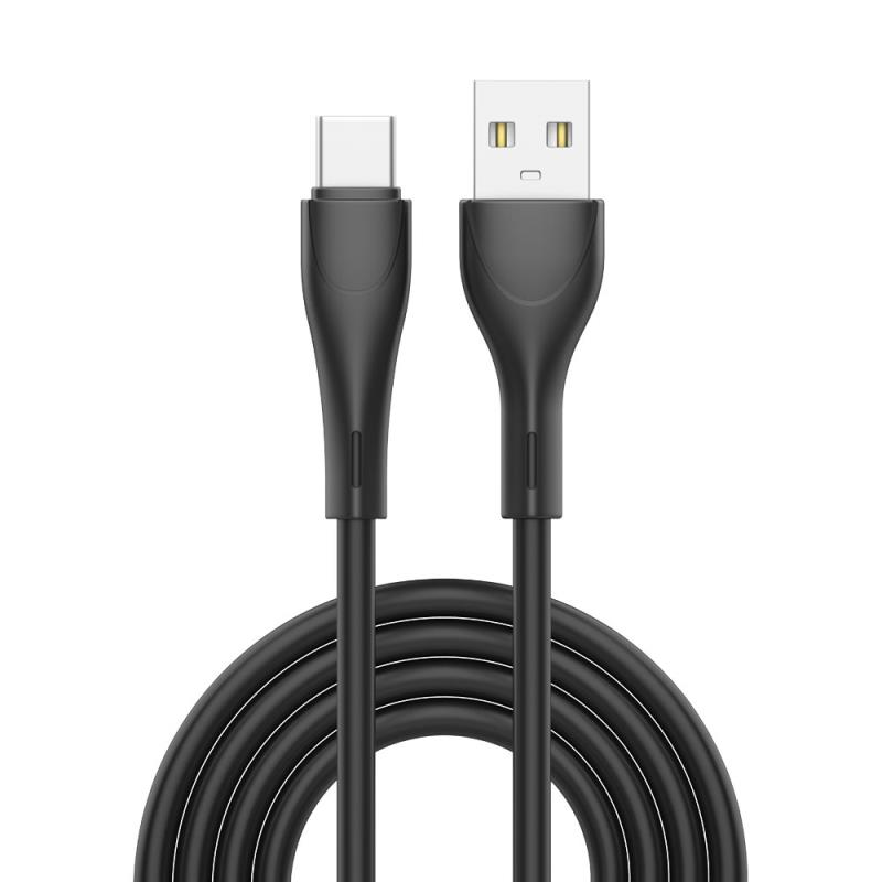 Καλώδιο Σύνδεσης USB 2.0 inos UltraCon USB A σε USB C 12W 2m Μαύρο | Shopin.gr