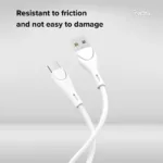 Καλώδιο Σύνδεσης USB 2.0 inos UltraCon USB A σε Lightning 12W 1m Λευκό | Shopin.gr