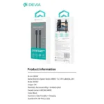 Καλώδιο Σύνδεσης USB 2.0 Devia EC652 USB C σε USB C PD 240W 2m Extreme Μαύρο | Shopin.gr