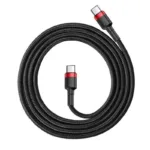 Καλώδιο Σύνδεσης USB 2.0 Baseus Cafule USB C σε USB C Flash PD 60W 1m Μαύρο-Κόκκινο | Shopin.gr
