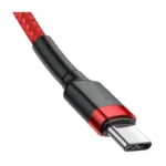 Καλώδιο Σύνδεσης USB 2.0 Baseus Cafule USB C σε USB C Flash PD 60W 1m Κόκκινο | Shopin.gr